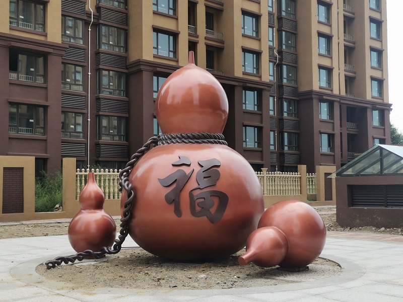 烟台不锈钢福禄雕塑